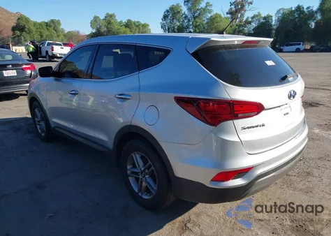 2018 Hyundai Santa Fe Sport 2.4L from USA, damaged, VIN 5XYZT3LB3JG565285